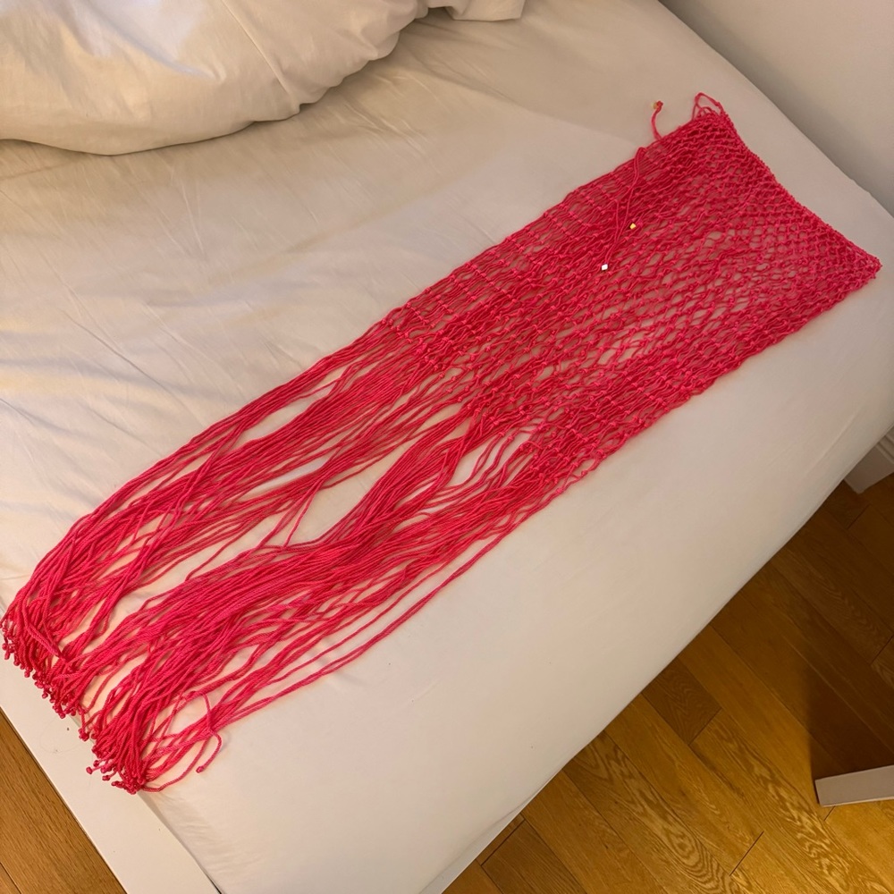 Baobab Pink Net Cover Up